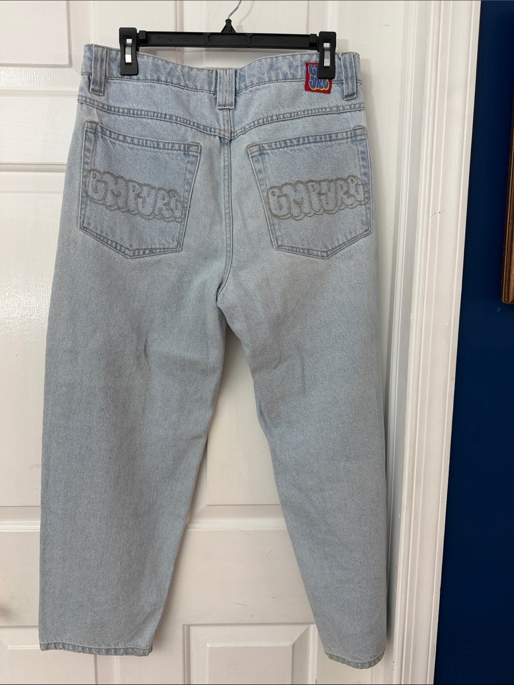 Empyre Ultra Loose Fit Colby Light Wash Skate Jeans Size 27 - Picture 7 of 12